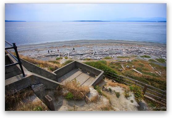 Admiralty Inlet on Puget Sound Fine Art Print by Adam Romanowicz