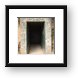Entrance to underground switchboard, 1918 Framed Print