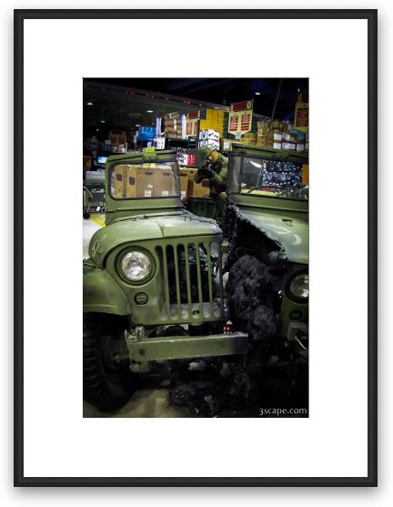 Fry's Electronics in Burbank Framed Fine Art Print