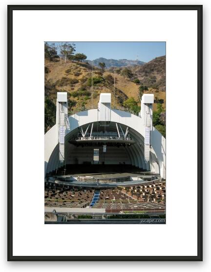 Hollywood Bowl Framed Fine Art Print