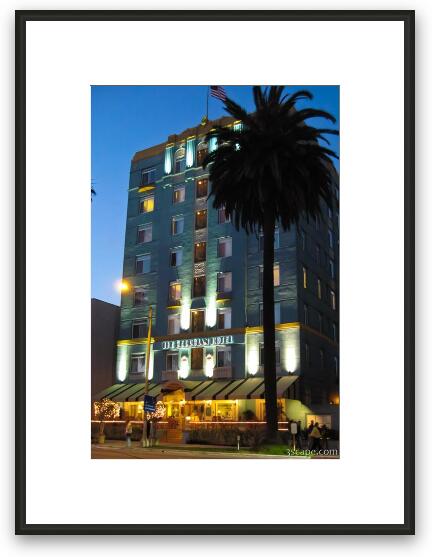 The Georgian Hotel, Santa Monica Framed Fine Art Print