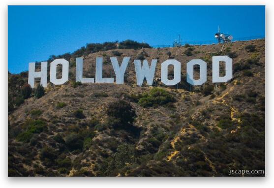 Hollywood sign Fine Art Print