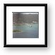 Aerial view of Road Town, Tortola Framed Print