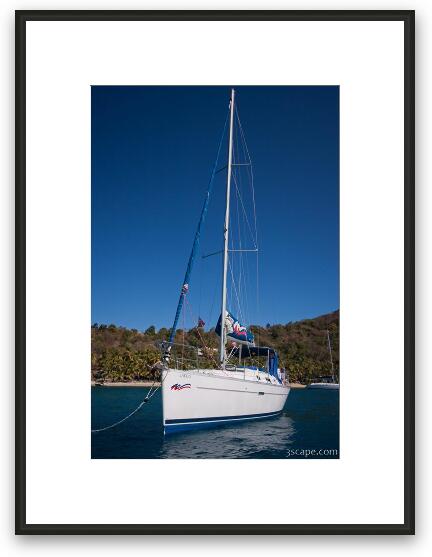 Our boat, Lakico Framed Fine Art Print