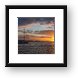 Sunset in BVI Framed Print