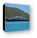 Another beautiful luxury yacht Canvas Print