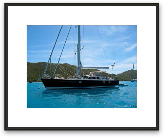 Another nice sailboat Framed Fine Art Print