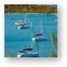 Boats in the North Sound Metal Print