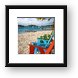 Bitter End Resort beach Framed Print