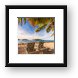 Lounging At The Bitter End Framed Print