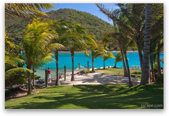 Saba Rock Resort Fine Art Metal Print