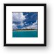 Paradise Is Sandy Cay Framed Print