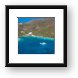 Great Camanoe aerial Framed Print