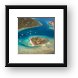 Marina Cay aerial Framed Print