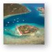 Marina Cay aerial Metal Print