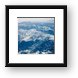 Snow covered Rocky Mountains Framed Print