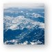 Snow covered Rocky Mountains Metal Print