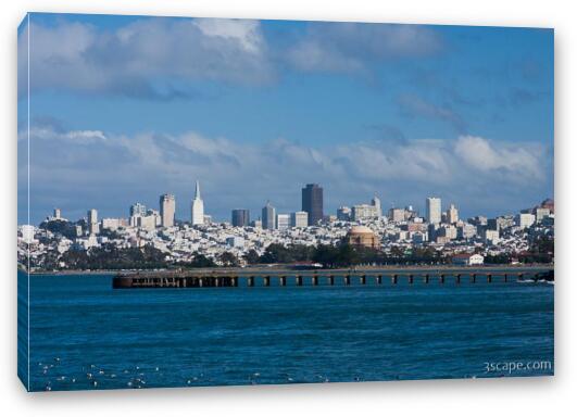 San Francisco skyline Fine Art Canvas Print