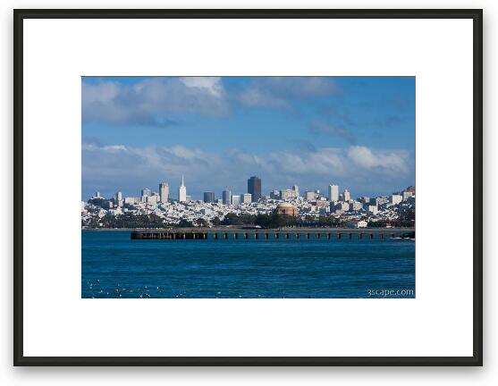 San Francisco skyline Framed Fine Art Print