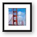 Golden Gate Bridge Framed Print