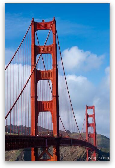 Golden Gate Bridge Fine Art Metal Print
