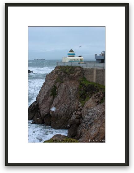 Giant Camera at the Cliff House Framed Fine Art Print