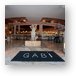 Gabi - the VIP restaurant at Melia Caribe Metal Print