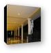 Hallway and statues at the resort Canvas Print