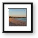 Beach panoramic Framed Print