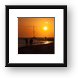 Sunrise in Punta Cana Framed Print