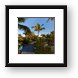 Resort landscape panoramic Framed Print