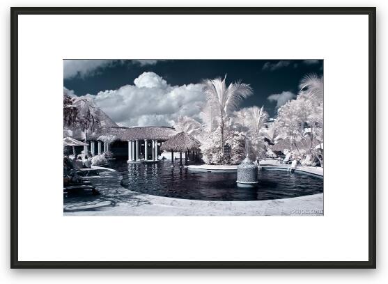 Melia Caribe Tropical VIP pool Framed Fine Art Print