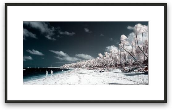 Punta Cana beach Framed Fine Art Print