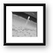 Woman wading in the water Framed Print