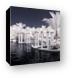Infrared Pool Canvas Print