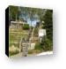 Looking Glass Bed and Breakfast funicular Canvas Print