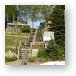 Looking Glass Bed and Breakfast funicular Metal Print