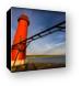 Grand Haven pier and lighthouse Canvas Print