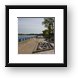 Grand Haven Boardwalk Framed Print