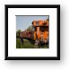 Old Pere Marquette Railroad Co. train Framed Print