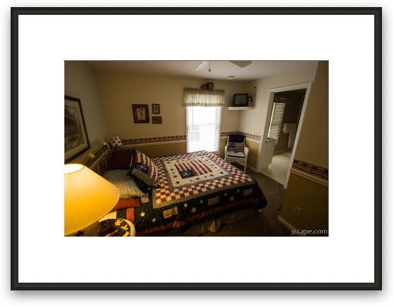 Looking Glass Bed and Breakfast Framed Fine Art Print