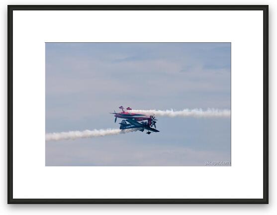 Rob Holland aerobatics Framed Fine Art Print