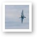 F/A-18 Super Hornet afterburner Art Print