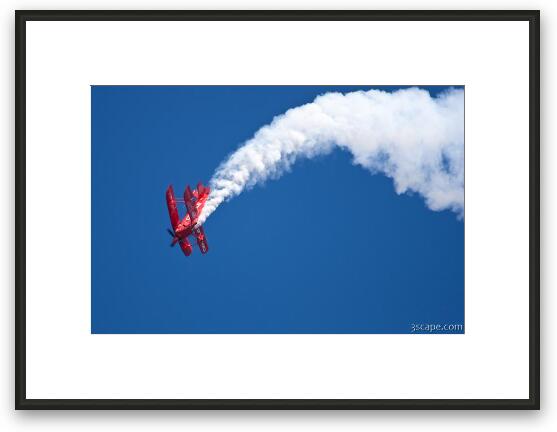 Sean D. Tucker - Oracle Challenger biplane Framed Fine Art Print
