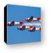 Aeroshell Aerobatic Team Canvas Print