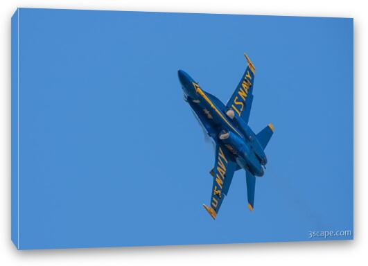 Blue Angels F/A-18 Hornet Fine Art Canvas Print