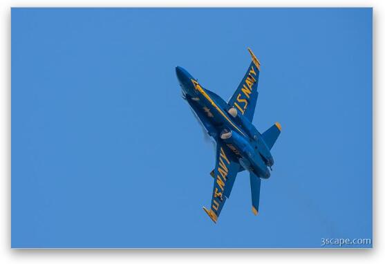 Blue Angels F/A-18 Hornet Fine Art Metal Print