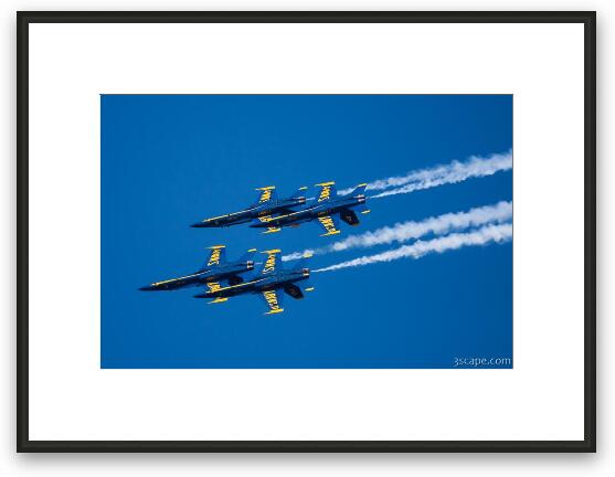 US Navy Blue Angels Framed Fine Art Print