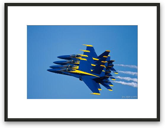 US Navy Blue Angels Framed Fine Art Print