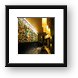 Bar at the theater Framed Print